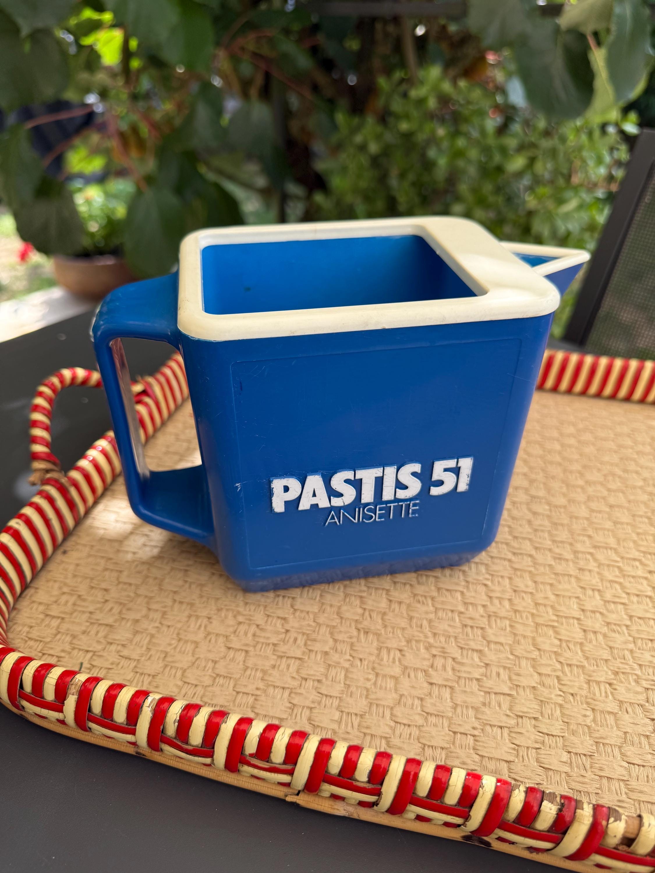 パスティス 51 アニゼット ピッチャー (青いプラスチック製 