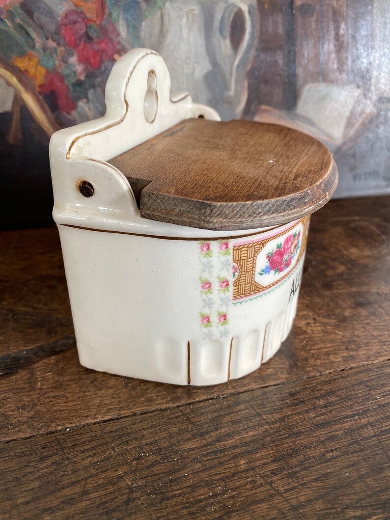 Antique Ceramic Matchbox, Art Deco Style. Etsy