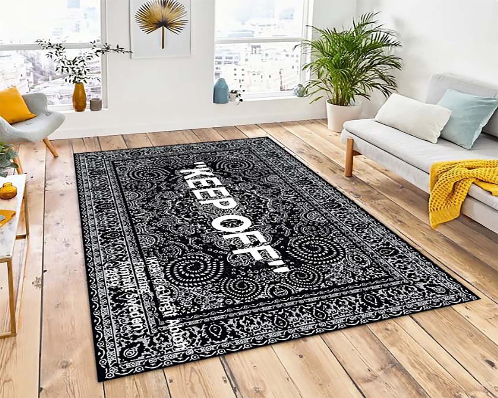 offwhite keep off rug
