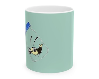Shrimp Jar Ceramic Mug, (11oz, 15oz)