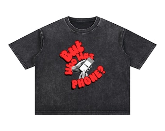 But who was phone Mineral Wash Boxy Cotton T-Shirt