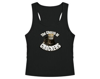 Church of Crackers Women’s Ruched Tank Top