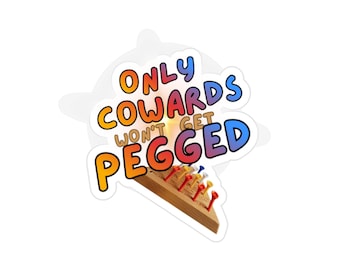 Transparent Outdoor Stickers, Die-Cut, 1pc