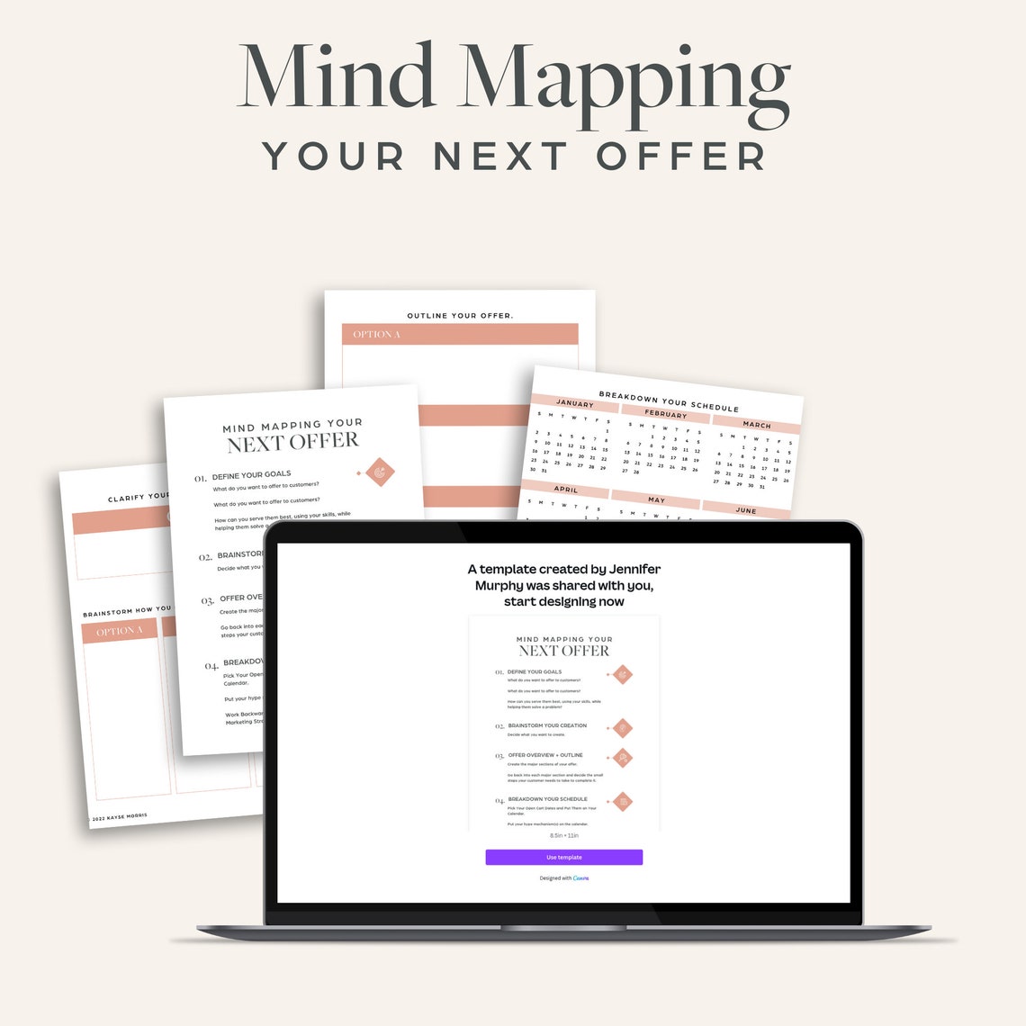 Mind Mapping Templates For Teachers Etsy