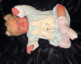 20” Repainted and Weighted Reborn Floppy Lifelike Baby Doll