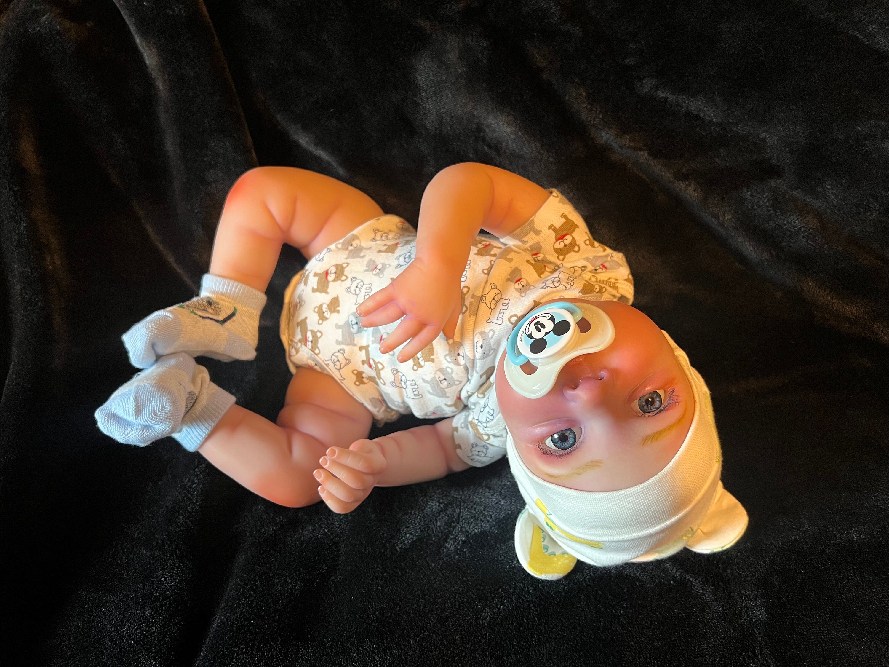 Poup?�e b?�b?� Reborn r?�aliste, repeinte et lest?�e de 18 po. - Etsy France