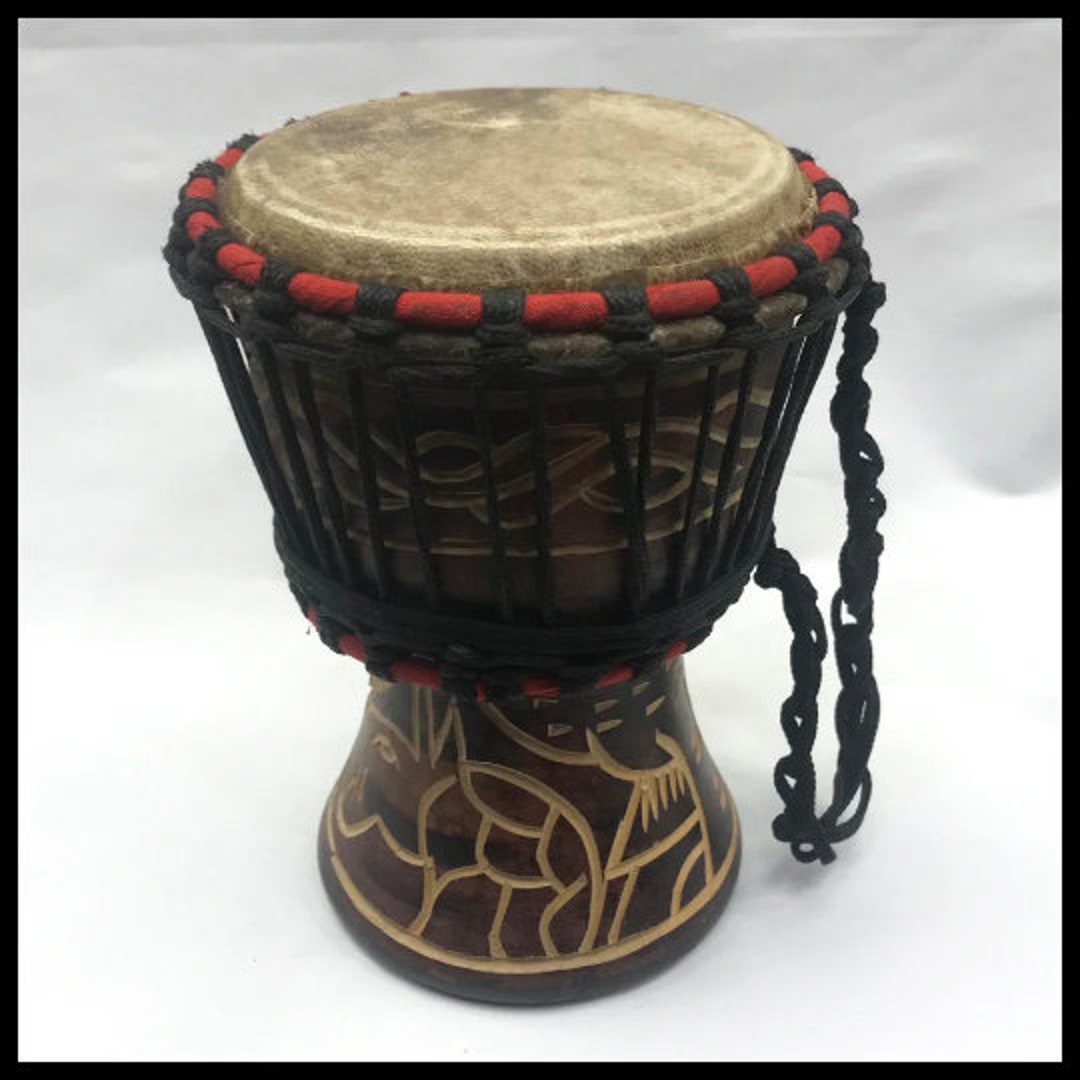 Premium Quality Djembe Drumwood Shell Rope African Djembe Etsy
