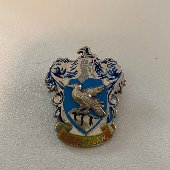 Ravenclaw Crest Glitter Pin