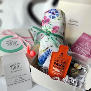 Tiny Tea Party - FREE Personalization -Gift For Tea Lovers - Care Package