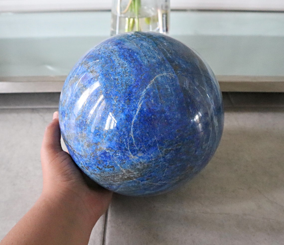 Extra Large Lapis Sphere 22 Lbs, 7.2 Inches - Etsy