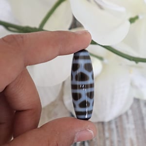 Tibetan Dzi Bead | Tibetan Agate Dzi Bead | Dzi Bead