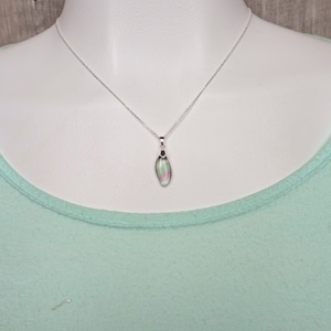 Fluorite Necklace Sterling silver