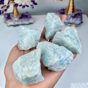 ブルーアラゴナイト鉱物標本｜原石 針状鍾乳石 雲南省産、VKb6 - Etsy 日本