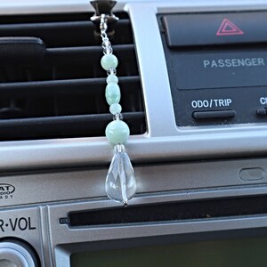 Jadeite Jade Phone and Car Charm Keychain