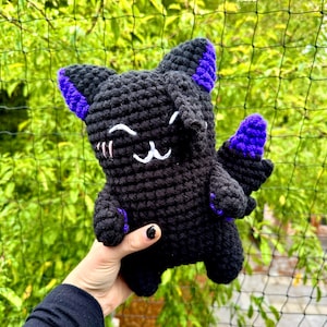 Black Cat Crochet pattern Inspired Jujutsu Kaisen