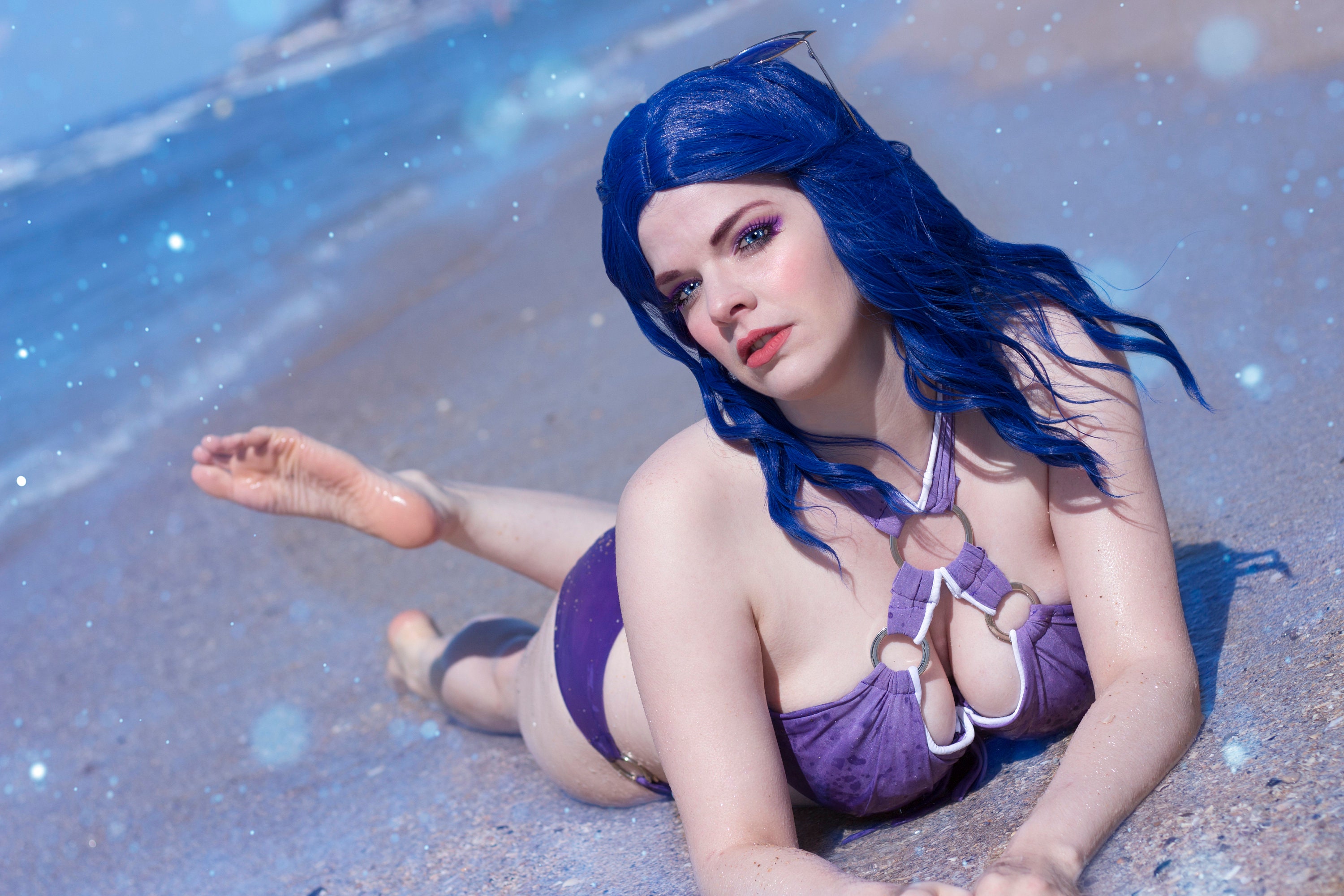 Caitlyn Pool Party League of Legend Cosplay Print Autographed - Etsy