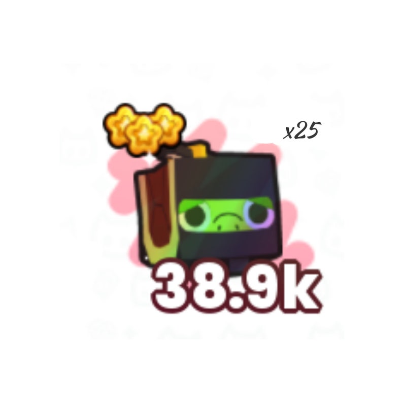 Pet Simulator 99 25x Rainbow Ninja Turtle (Instant Download) Etsy