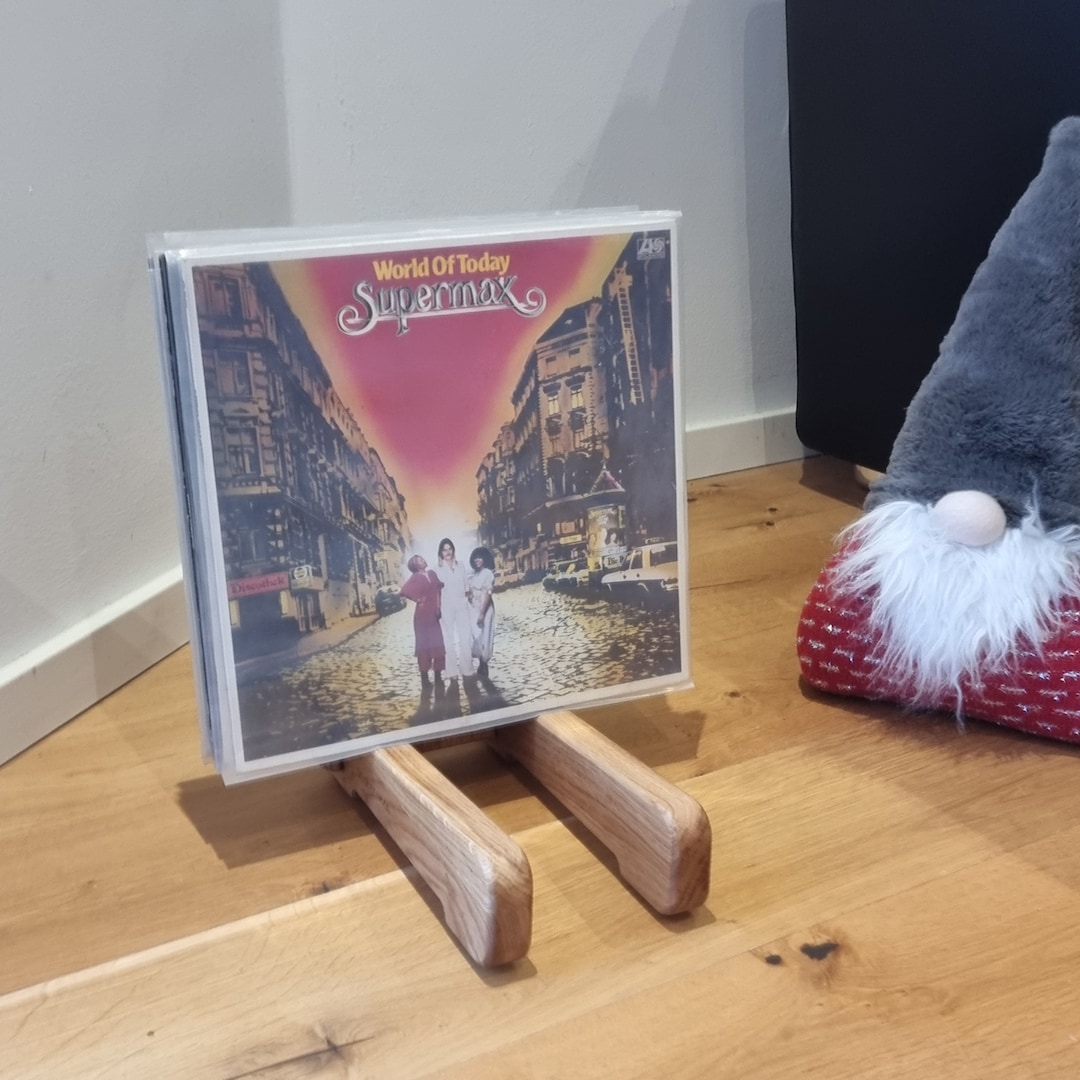 Oak Record Floor Stand – Handmade & Stylish - Etsy