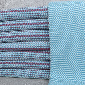 Bridesmaid Gift Towel, Diamond Towel, 40&quot;x71&quot; Dark Turquoise Cotton Towel, Personalized Wedding Gift, Bachelorette Party Decorations,