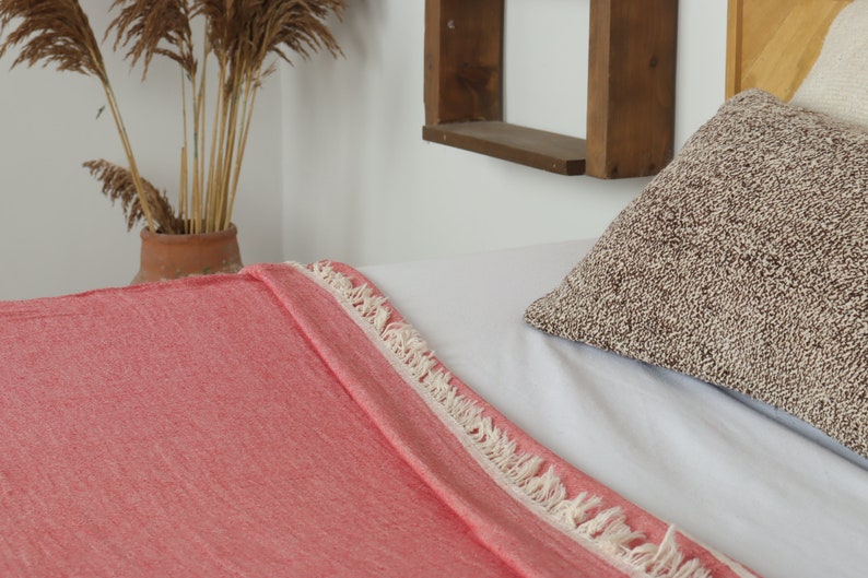 Wholesale Blankets, Home Decor Blanket, Red Throw, Striped Throw, 60x71 Inches Shower Curtain, Bulk Order Blanket, Couch Throw, image 9