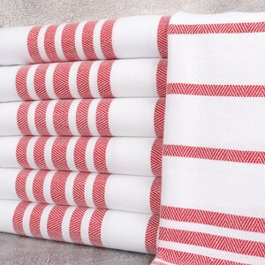 Small Towel, Turkish Tea Towels, Chevron Red Napkin, 24x36 Inches Bridesmaid Gift, Decorative Dishcloth, Little Washcloth, Guest Washcloth,