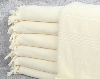 Gift For Him, Bath Towel, 36x71 Inches Natural Cotton Towel, Striped Terry Towel, Gift For Her, Merry Christmas Gifts,