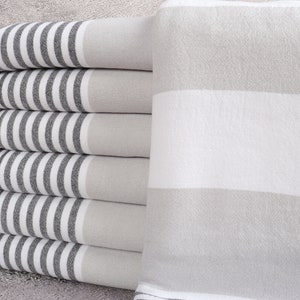 Personalized Turkish Towel, Bath Towel, Striped Towel, Terry Towel, 36x67 Inches Turkish Towel Wholesale, Fitness Peshtemal,