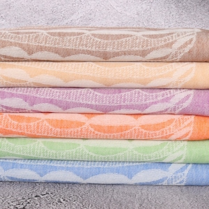Small Bath Towels, Turkish Towel Hand Towel, Personalized Dish Towel, Striped Design Hand Towel, 18&quot;x36&quot; Cotton Tea Towel,