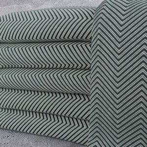 Sofa Blanket, Large Towel, Chevron Throw, 79x91 Inches Bed Cover, Dark Green Picnic Throw, Couch Throw, Gift Throw, Organic Bedspread,