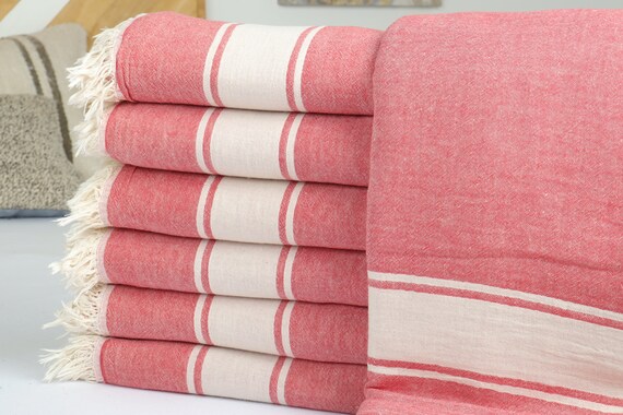 Wholesale Blankets Home Decor Blanket Red Throw Striped Throw 60x71 Inches Shower Curtain Bulk Order Blanket Couch Throw
