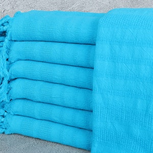 Turkish Towel Beach, Turkish Towel, Turquoise Towel, Stonewashed Striped Towel, 36x67 Inches Towel With Name, Sauna Towel, Holiday Towel,