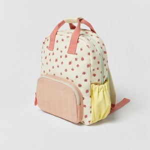 Backpack kindergarten children's backpack strawberries motif image 2