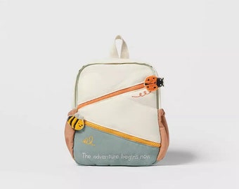 Backpack children's backpack kindergarten school bag insects