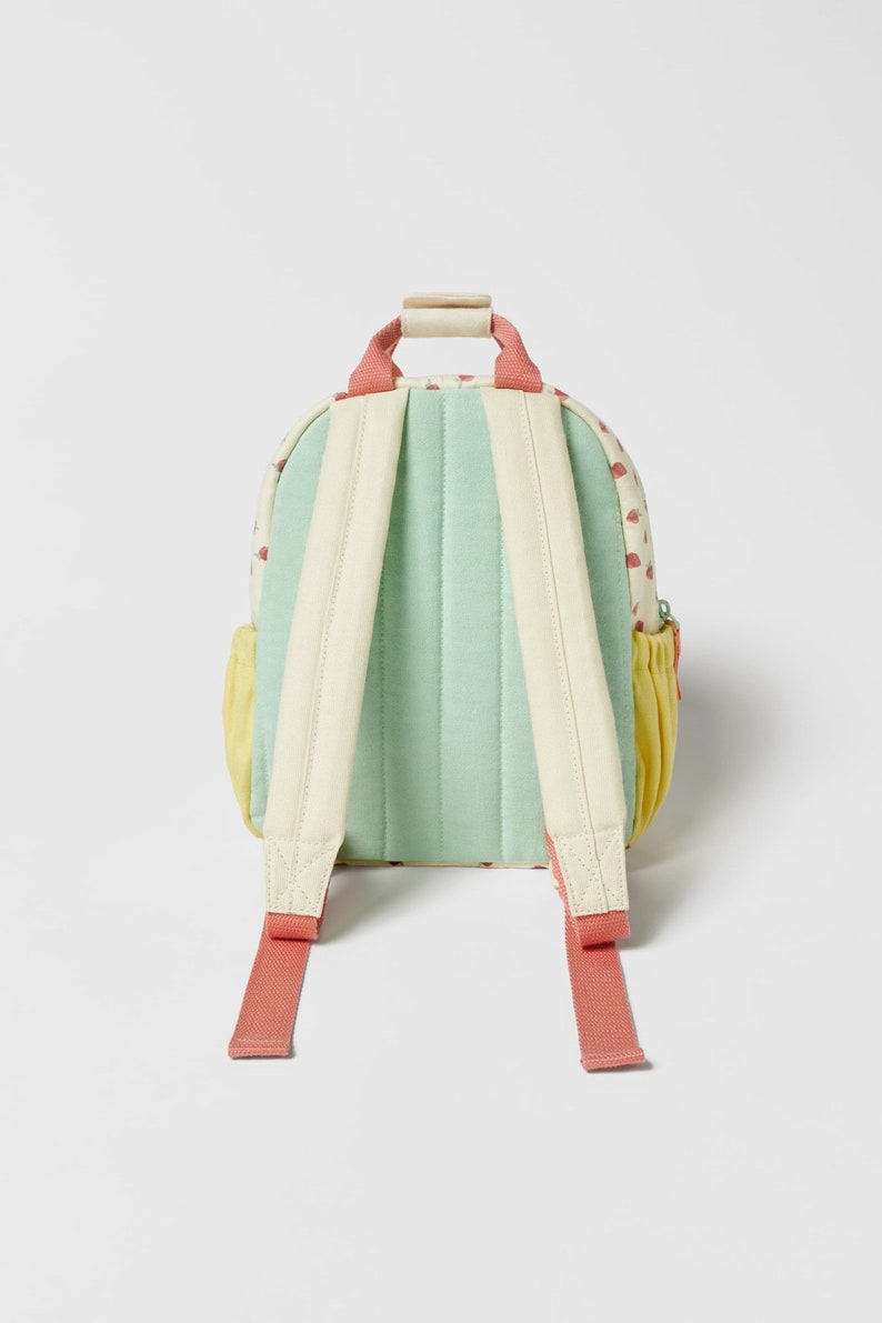 Backpack kindergarten children's backpack strawberries motif image 3