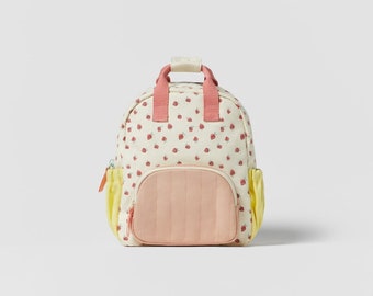 Backpack kindergarten children's backpack strawberries motif