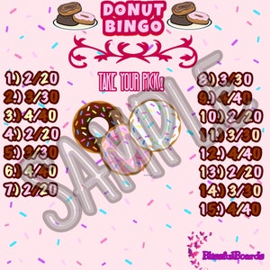 1-15 PRIZE BOARD | 2, 3 & 4 Digital BINGO