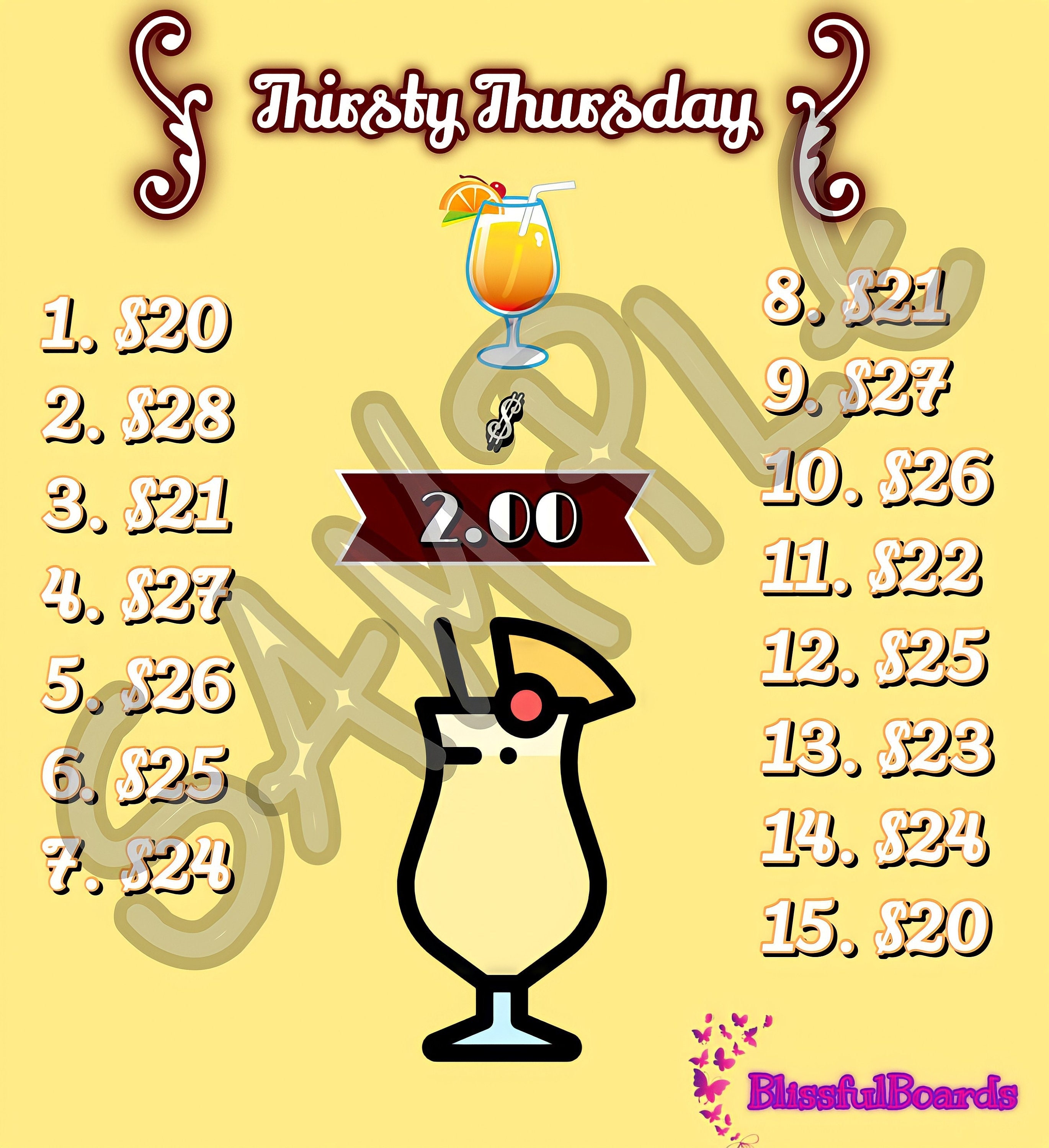 BINGO! We have bingo every thursday at High Horse. Free to play, easy to win, always great prizes. every thursday, 6:30 to 9pm no cover, …