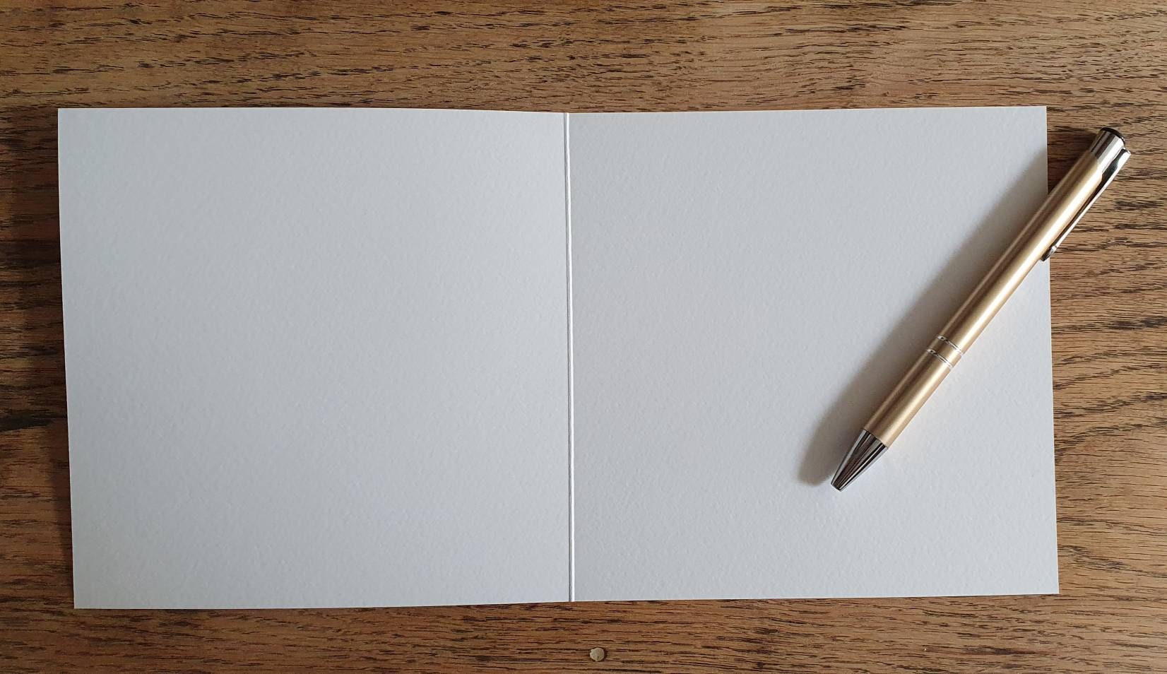 Snow Leopard Card Snow Leopard Greetings Card Snow Leopard Birthday