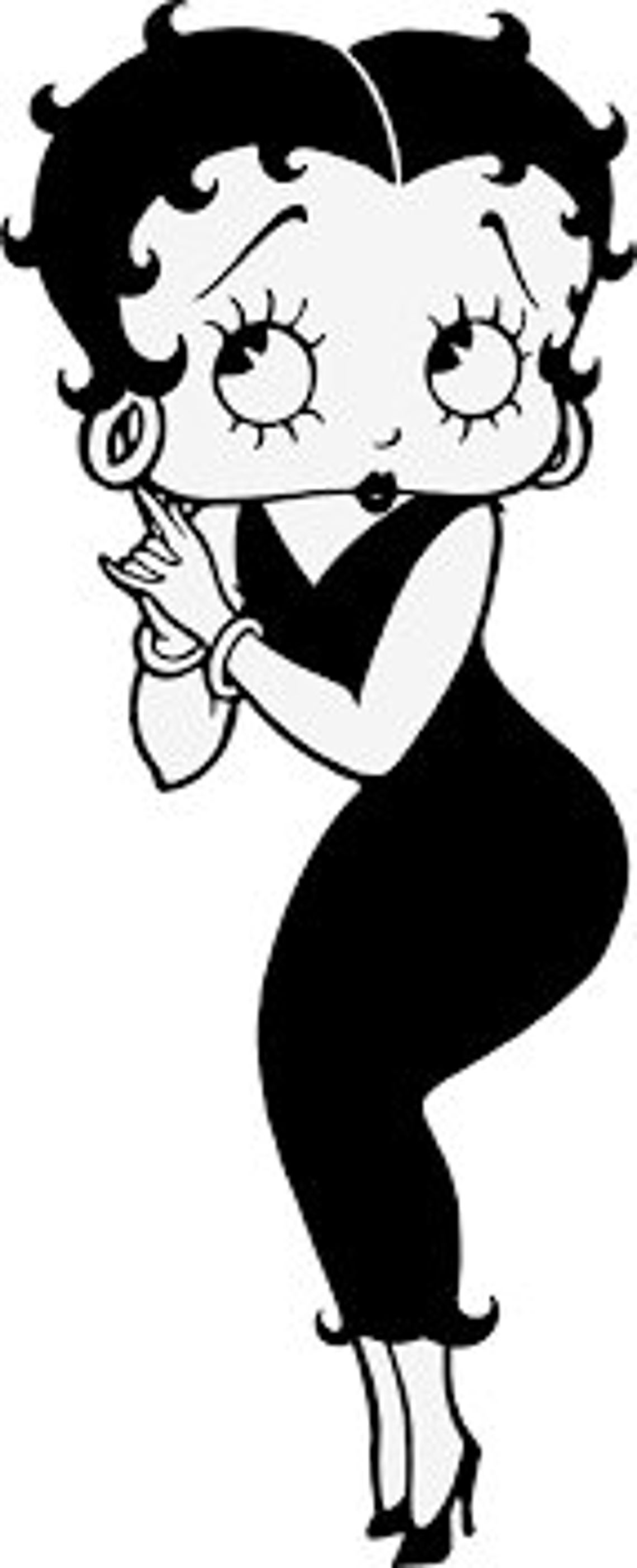 Digital Download Printable Betty Boop Black Betty Boop PNG - Etsy