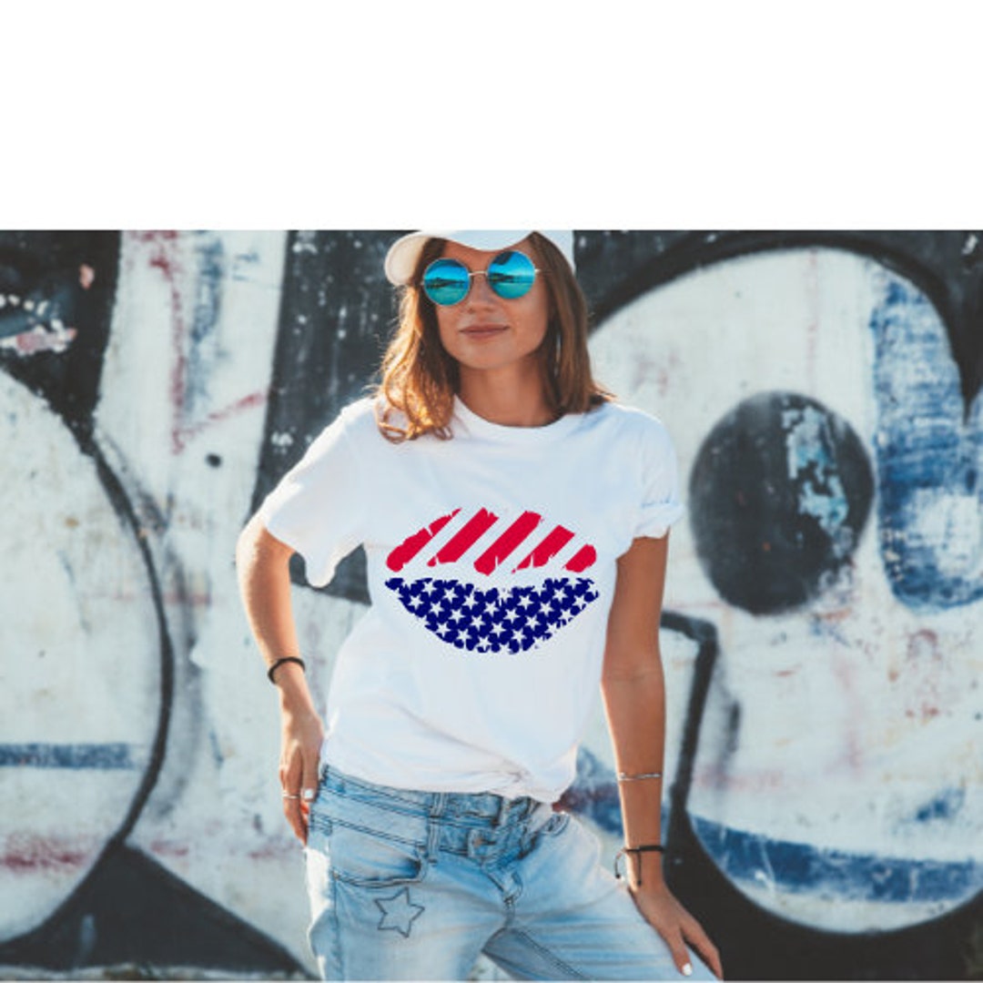 All American Woman PNG Fourth of July PNG 4th of July PNG - Etsy
