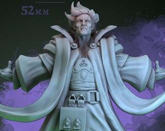 Vanasir Ihram | Storm Mage | Voidstalkers | Wizard, Mini | D&D, DnD, Dungeons and Dragons | Mammoth Factory