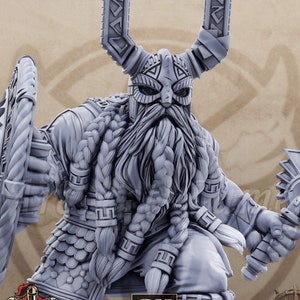 Eino 32mm Scale Dwarf Miniature Dungeons Dragons DnD Mini - Dwarfs of the Dark Deep - Daybreak Miniatures