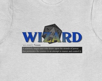 DnD Wizard Shirt, Wizard Class Definition Tshirt, Dungeons and Dragons Tee, DnD Shirt, Dungeon and Dragons Player Gift