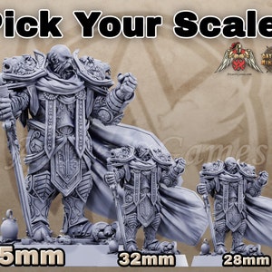 Paladin Erasmus Paladin Dungeons and Dragons Miniature DnD Mini Paladins of the Silver Lion Daybreak Miniatures image 6