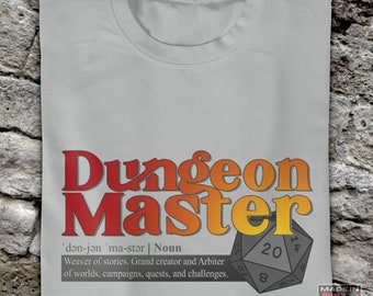 DM Shirt, Dungeon Master Definition, DM Gift, Dungeons and Dragons Tshirt, D&D Tee, DND Shirt