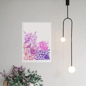 Floral Wall Art Digital Print