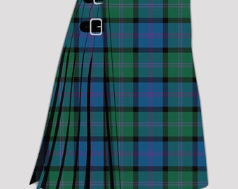 Scottish Handmade Traditional MacThomas Tartan Kilt-Clan Mac Thomas Tartan