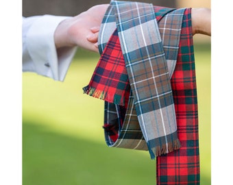 Scottish Tartan Handfasting Available in 100 Tartans