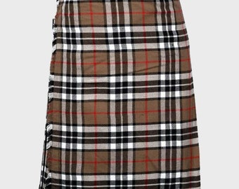 Camel Of Thompson Tartan Kilt