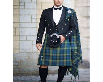 Premium Prince Charlie Kilt Outfit - Made To Measure